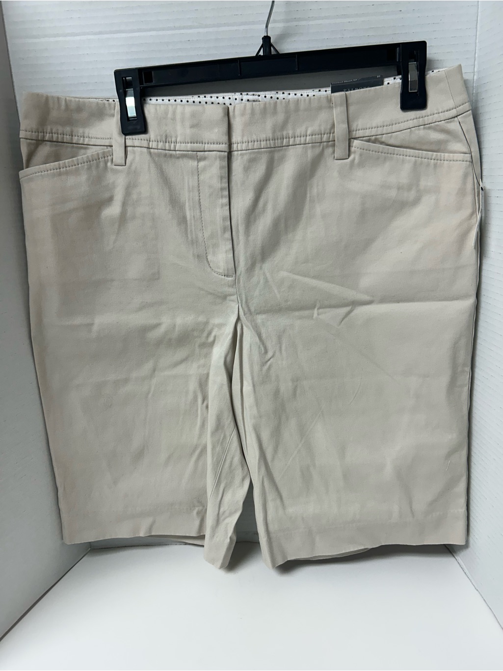 Nwt Talbots Perfect Short 105 Inseam Khaki Bermuda Coastal Grandma Preppy Sz10